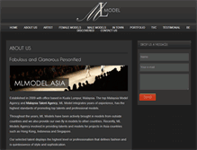 Tablet Screenshot of mlmodel.asia